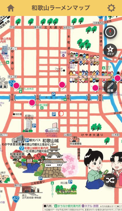 イラスト地図の楽しさとデジタルの利便性を融合 街歩き応援アプリ Ambula の魅力とは ジオテクノロジーズ Map World