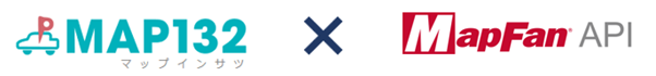MAP132（マップ印刷）ロゴとMApFanAPIロゴ