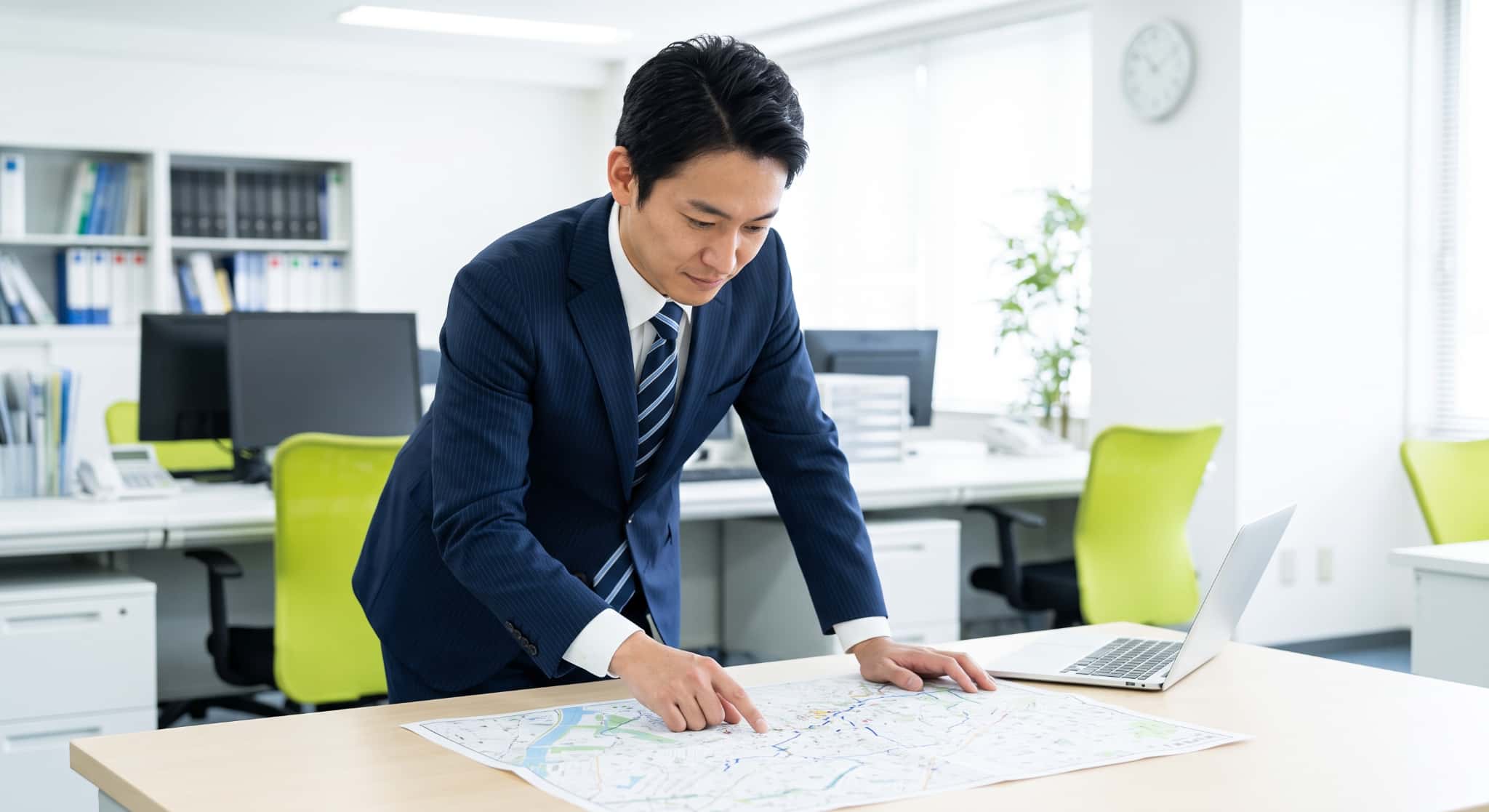効率的な配送計画に。
